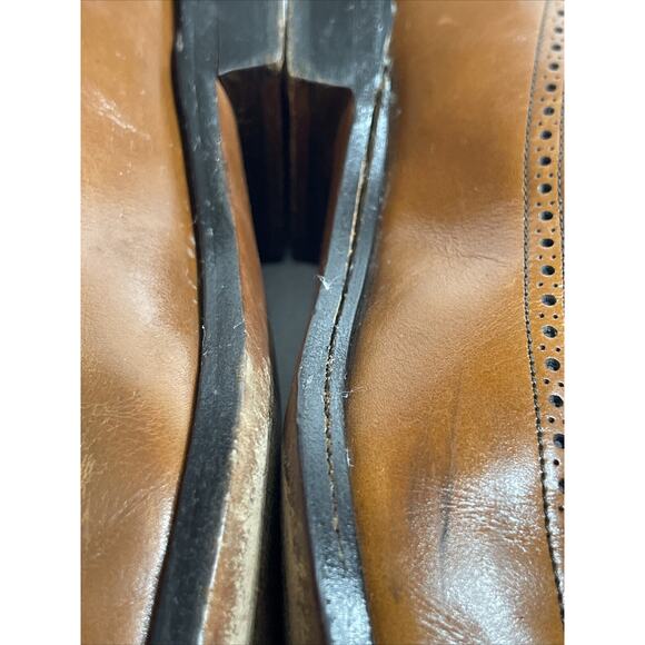 Foot-joy Classics Brown Dress Loafers Tassel Moccasin Made‎ In USA Men’s 10E - Picture 12 of 12